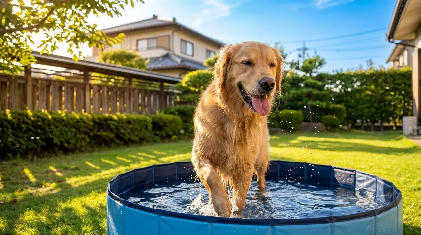 大型犬の熱中症|危険なサインと応急処置、暑さ対策グッズ8選